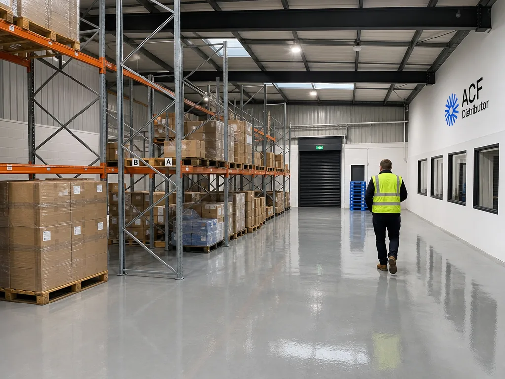 Renovasi gudang dan sistem inventory ACF Distribution